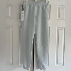 COPY - Aritzia TNA Sweat-fleece Glacier Blue Joggers! Brand Never Worn with Tag…